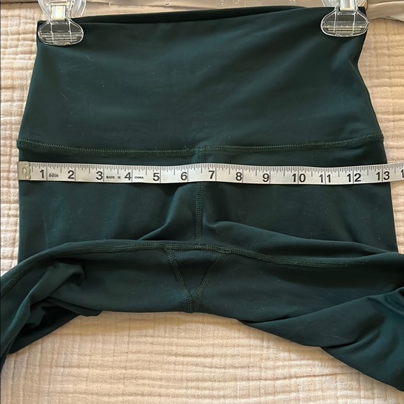 Hunter green High-Waisted Leggings - Picture 9 of 11